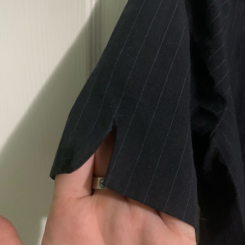 Boxy Pinstripe Top - Picture 2 of 3